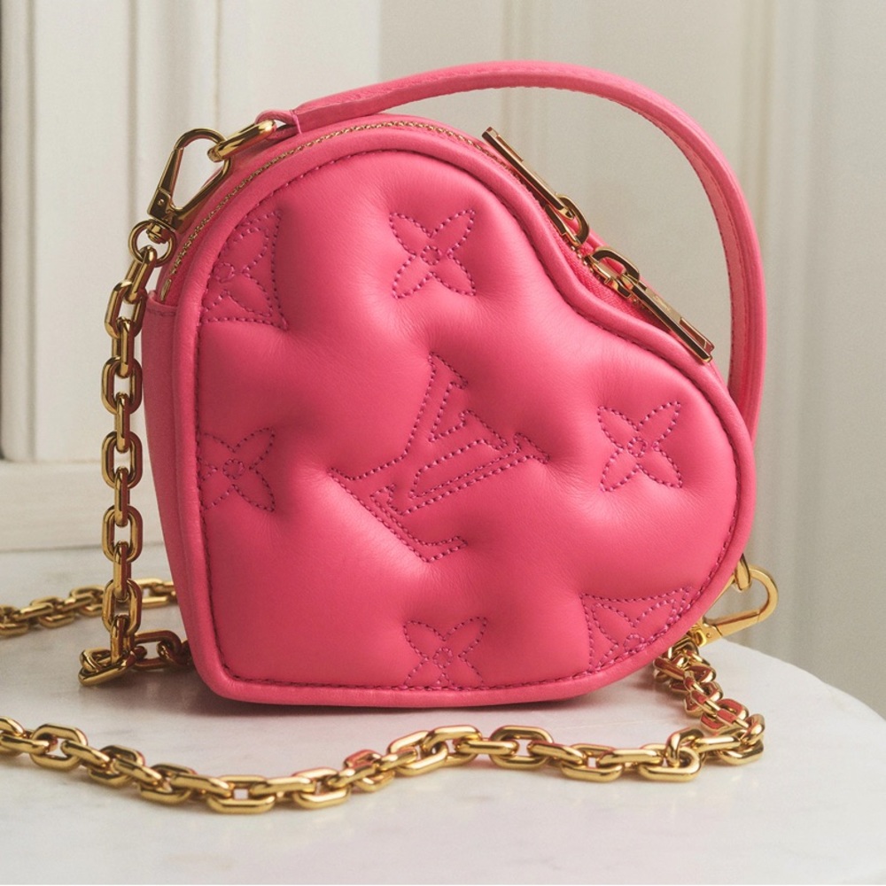 Louis Vuitton Pop My Heart Pouch Dragon Fruit Pink - Picture 11 of 13